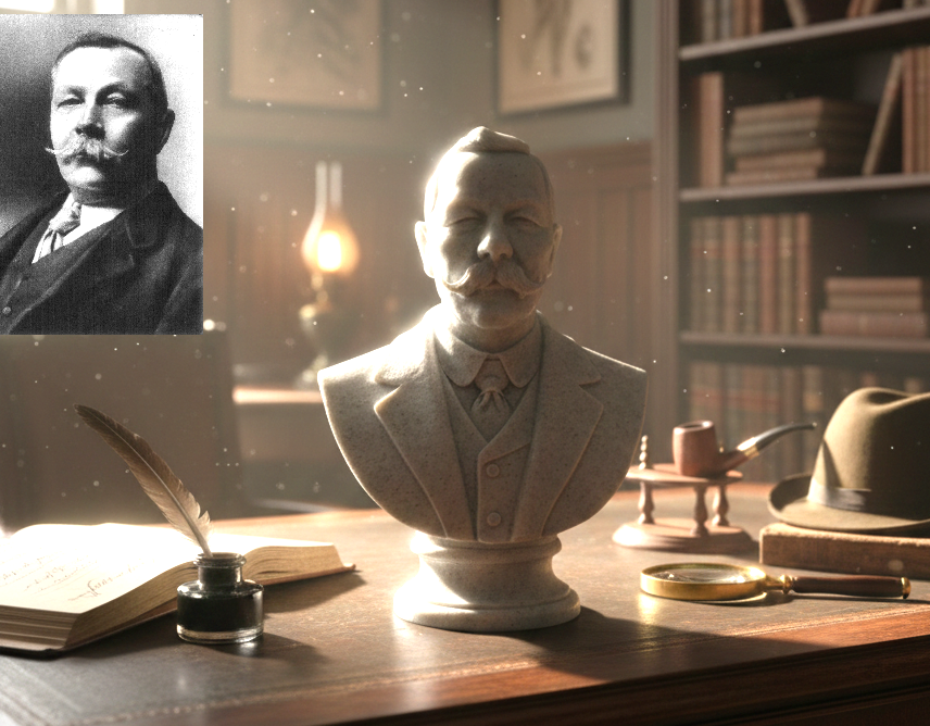 Arthur Ignatius Conan Doyle – Bust