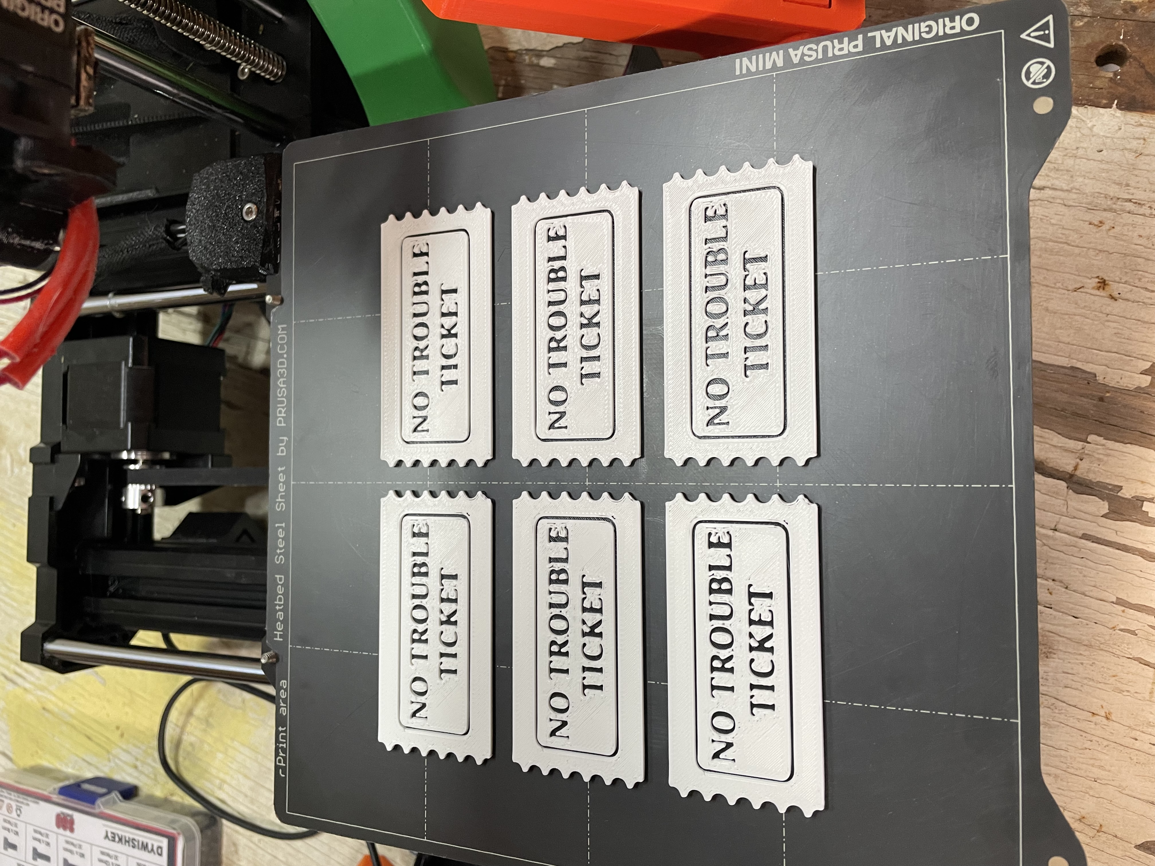 Kids "No Trouble" ticket