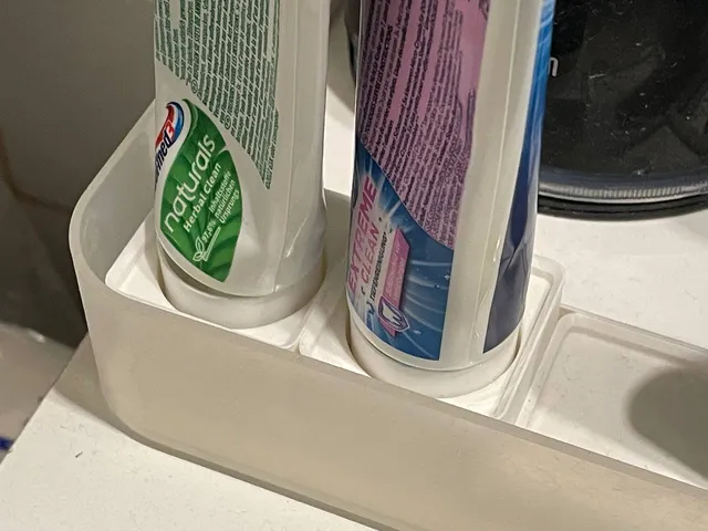 Gridfinity toothpaste holder