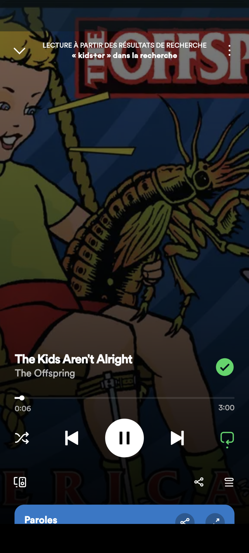 Miniatura 2 do modelo 3D Spotify Code Keychain Offspring