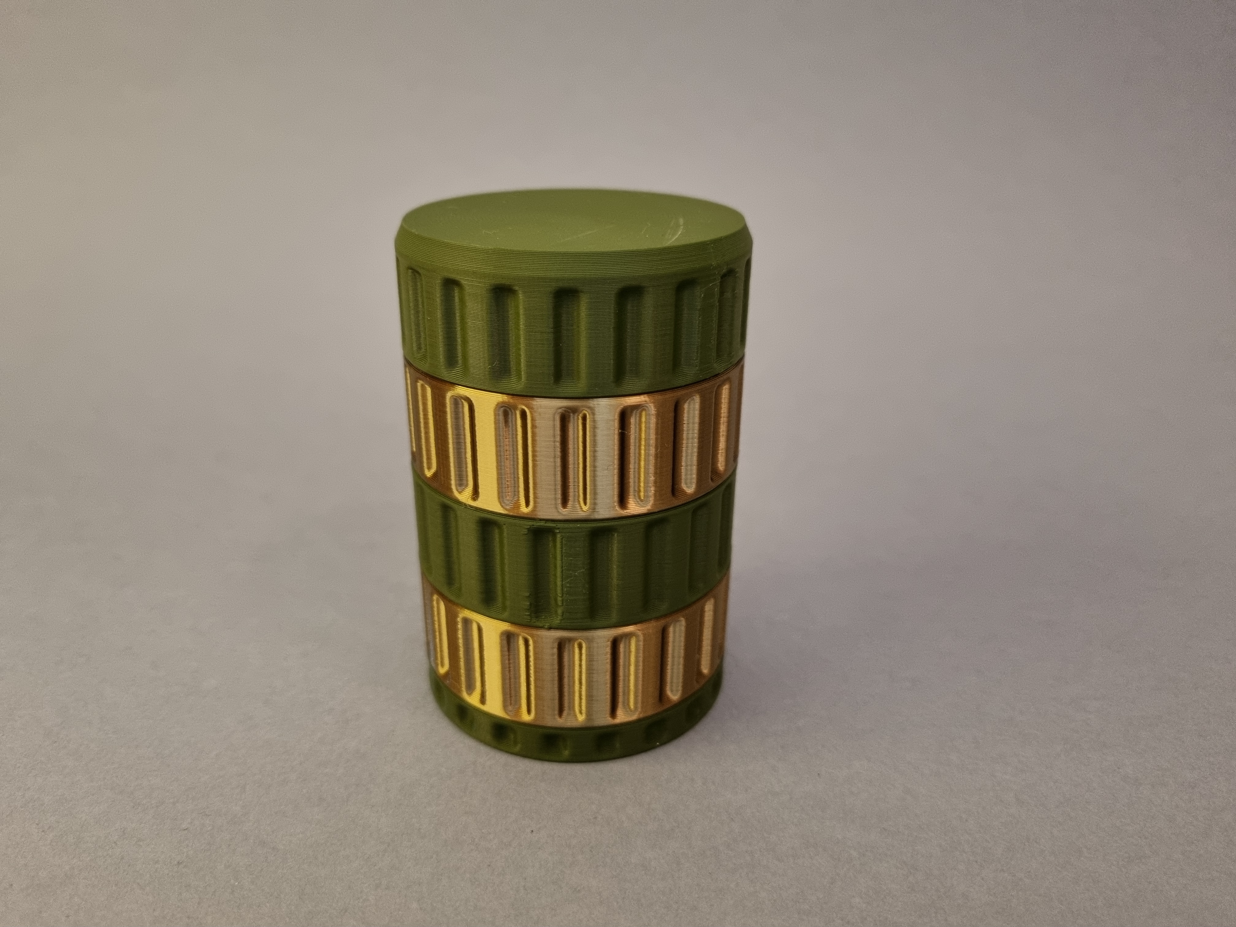 Miniatura 4 do modelo 3D Modular Screw Cap Storage