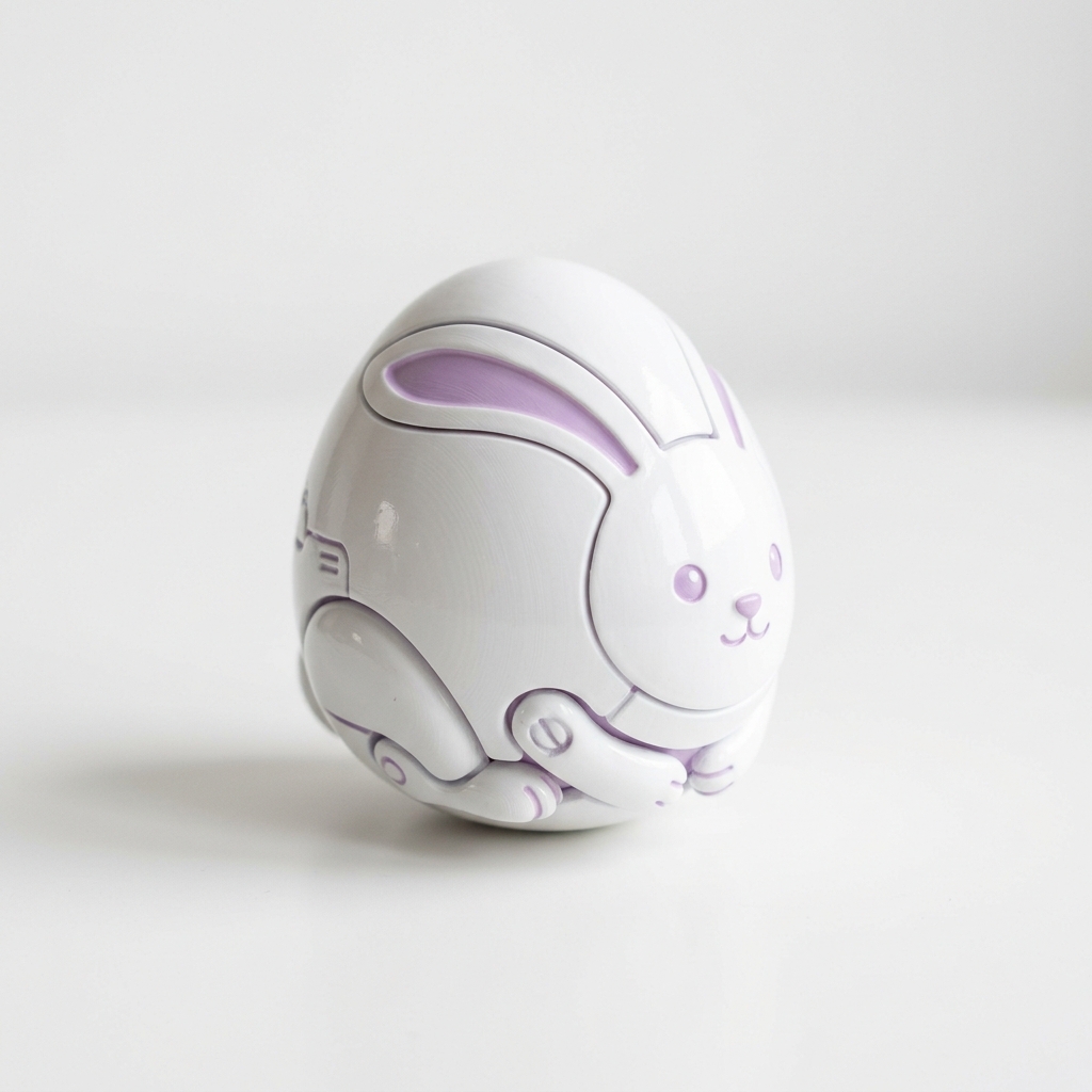 RoboPets Series  [By Yamsaso Design]  Eggsy Bunny