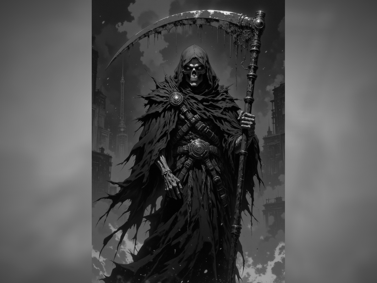 Skeleton Reaper Hueforge