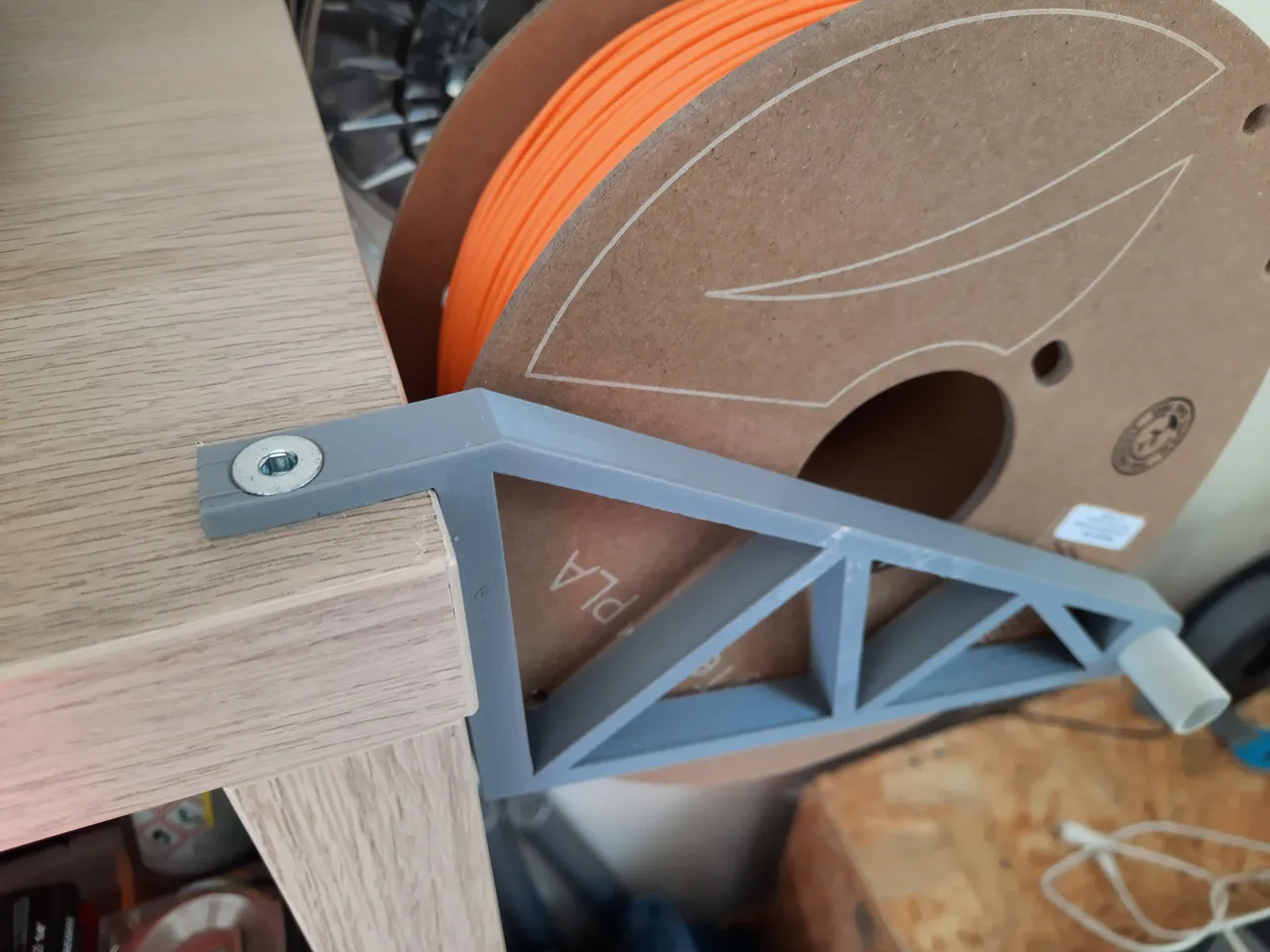 Spool rack for Ikea Kallax shelf by Jeancvs | Download free STL model ...