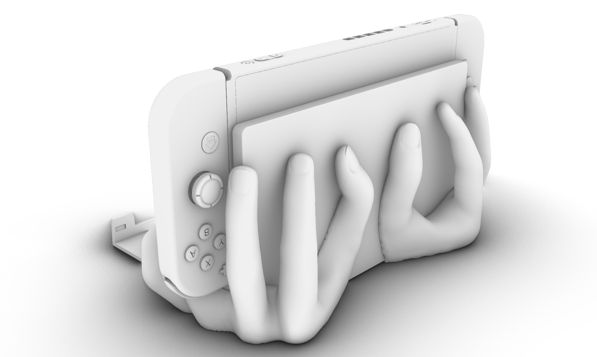 Switch Hand Base by Ubermeisters Download free STL model