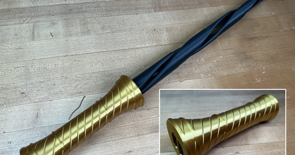 Magic Sword with Dual Blade by 3D Printing World | Printables Store