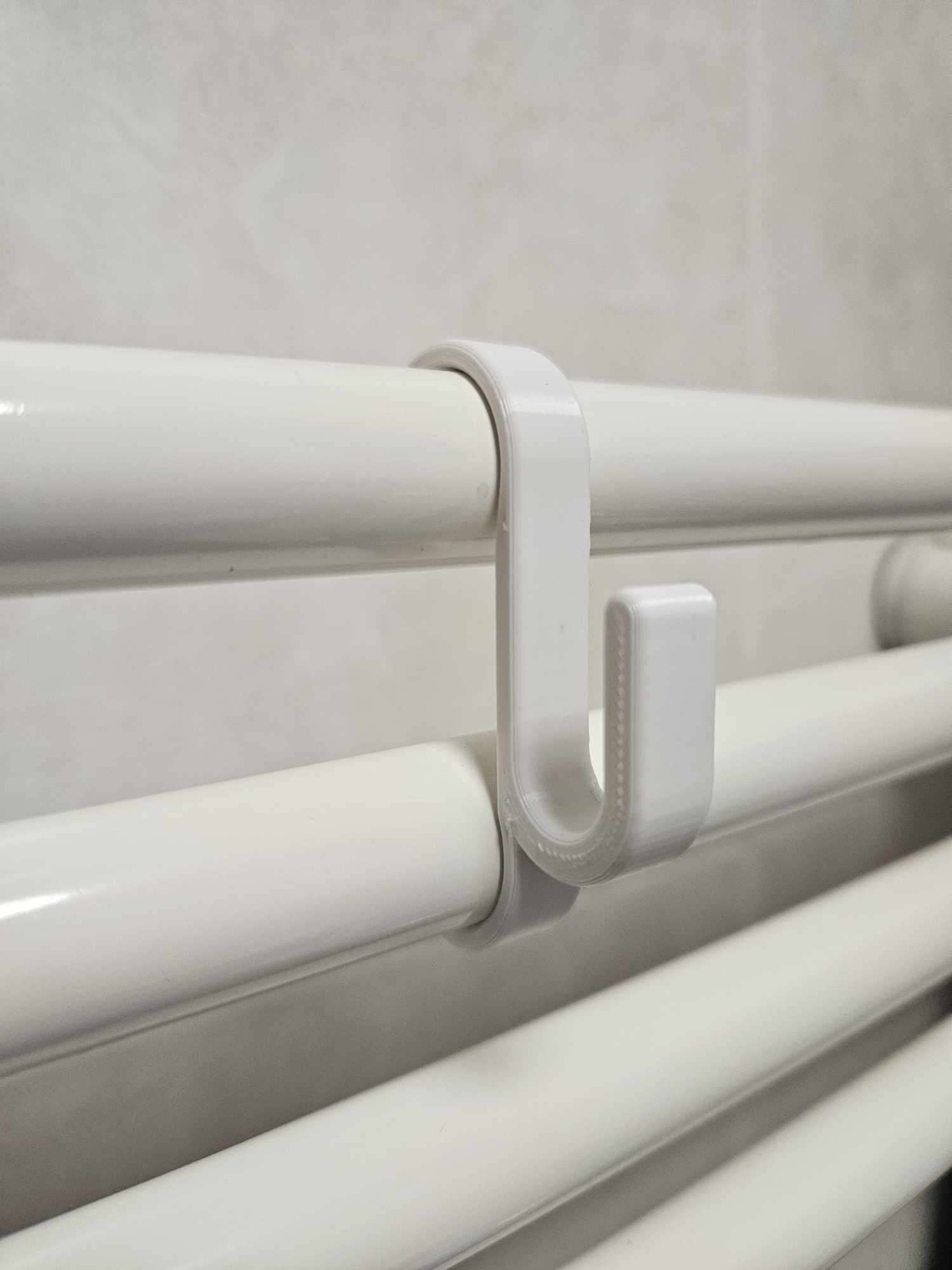 Towel hook for bathroom radiator by PEEVES | Download free STL model ...