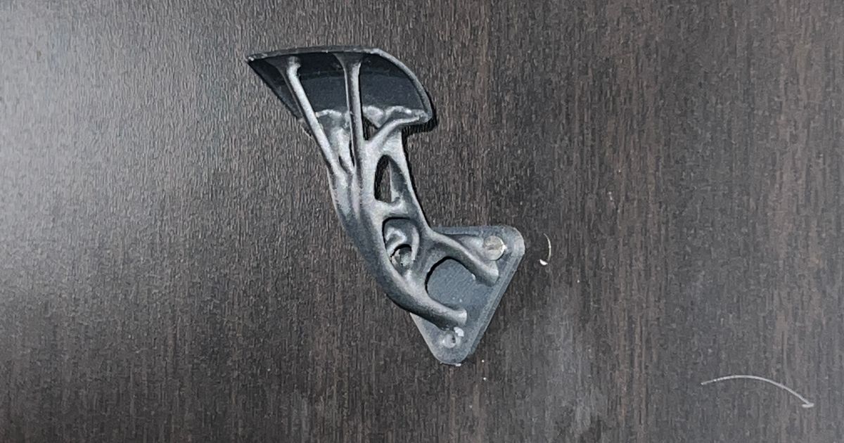 Generative design Helmet hanger by Niffels | Download free STL model ...