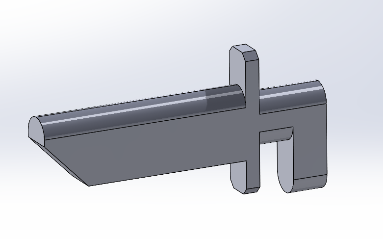 Skadis Pegboard Hook Solidworks/STEP files