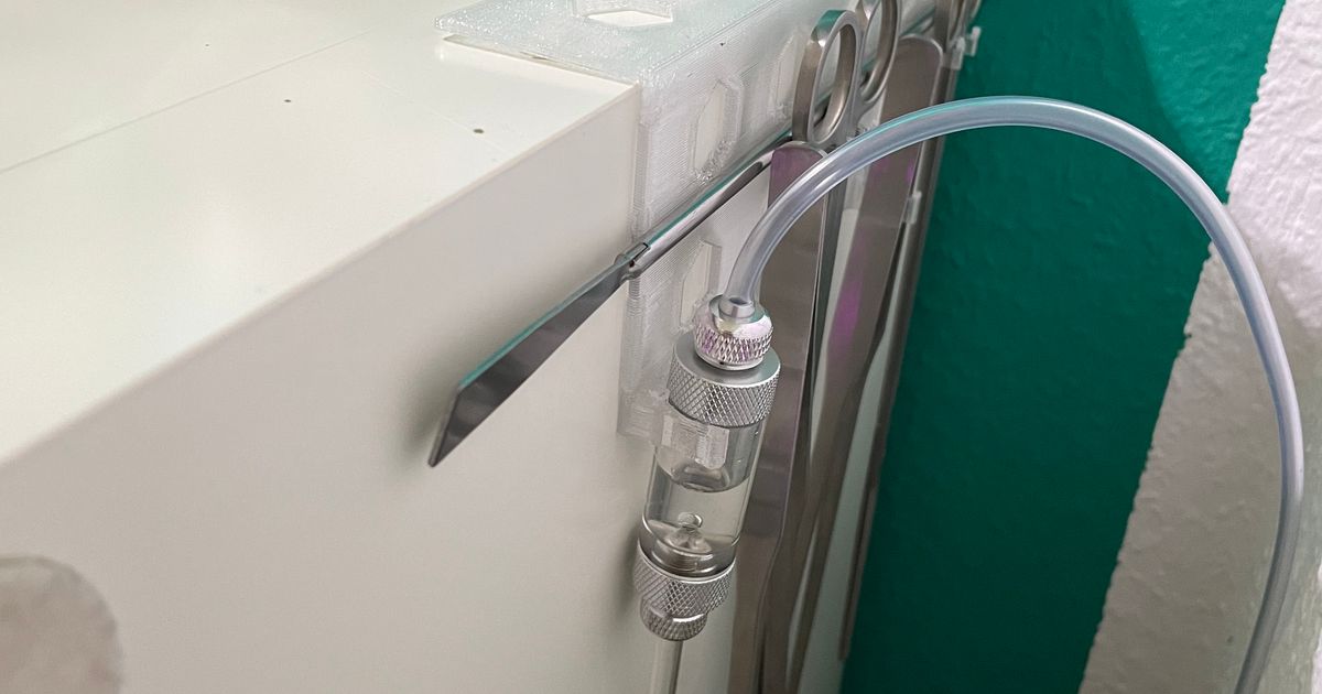 Fish Tank Tool Holder by 74ck Download free STL model