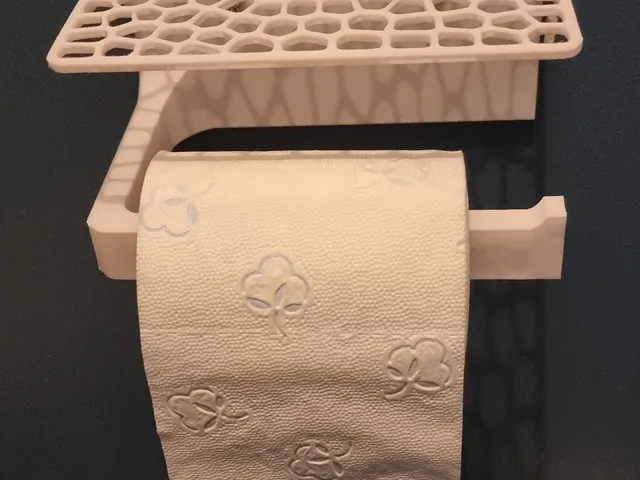 Voronoi toilet paper holder