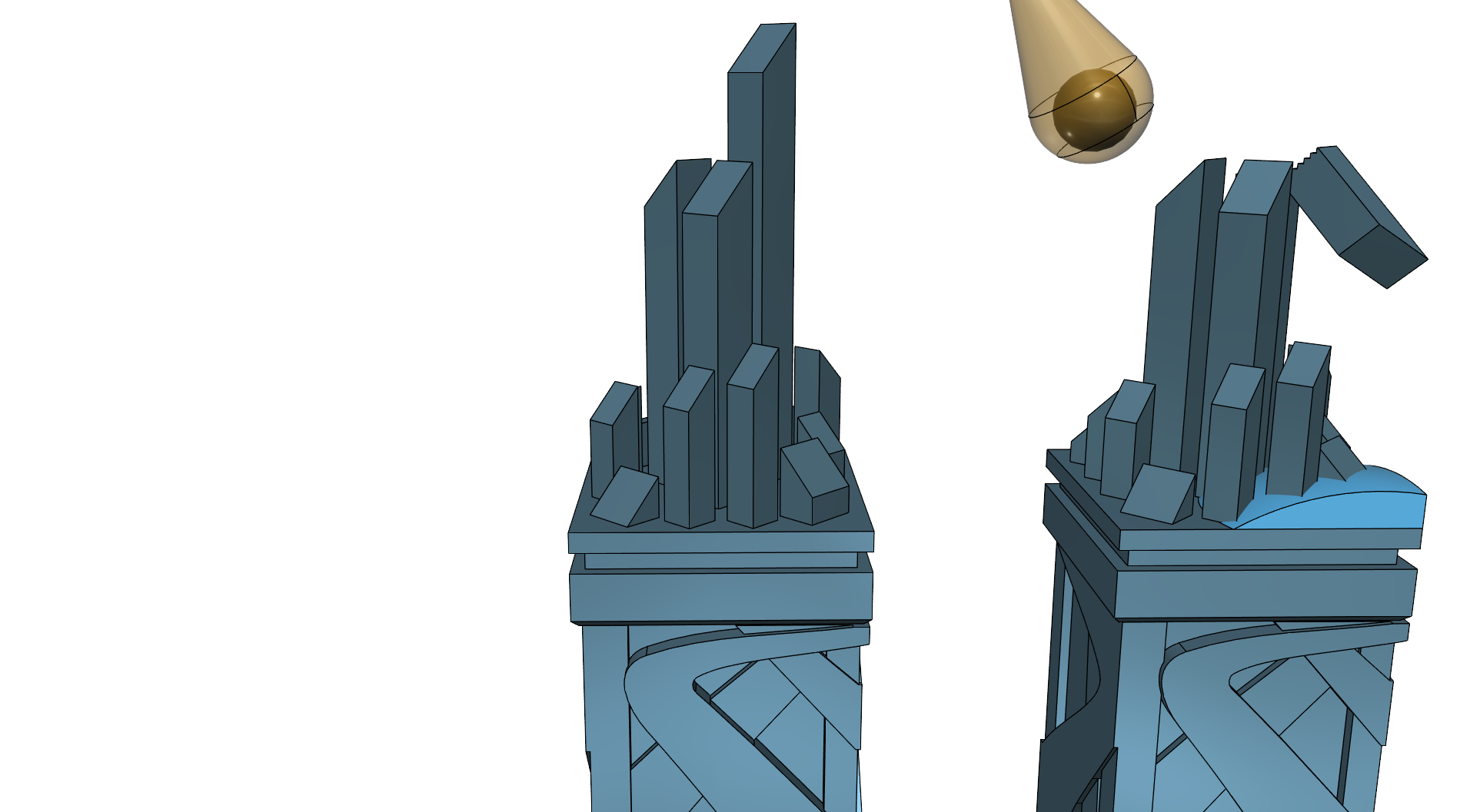 Redbull cities skylines tournament trophy