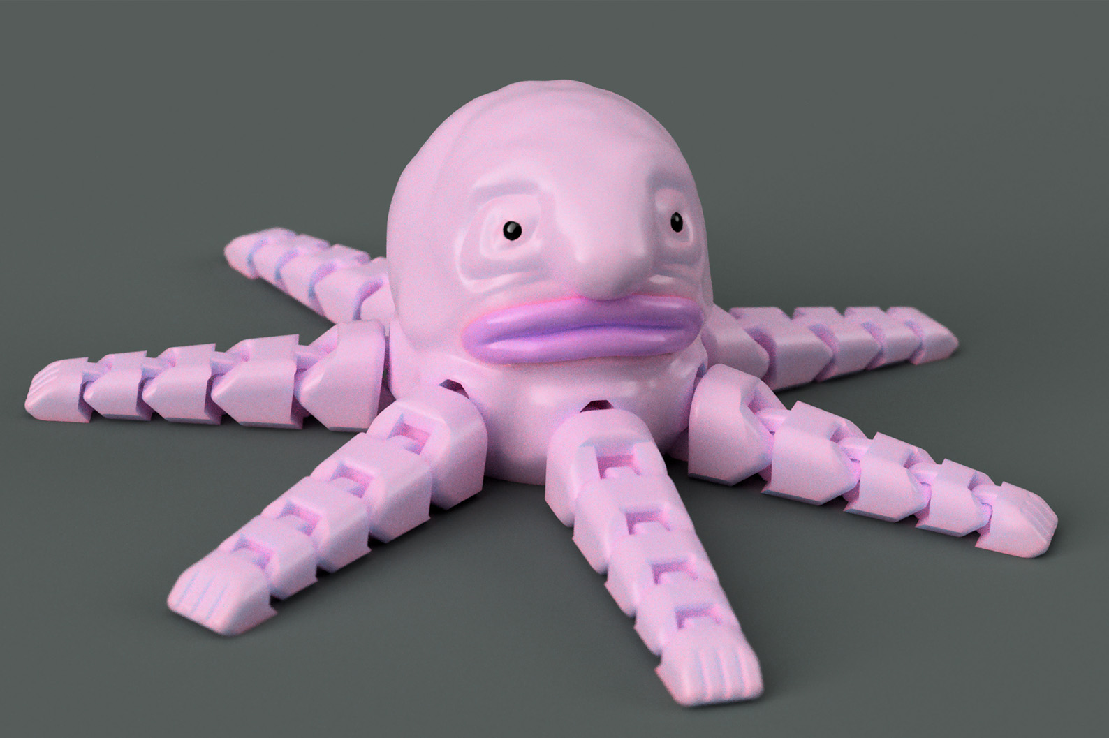 Miniatura 3 do modelo 3D Blobtopus
