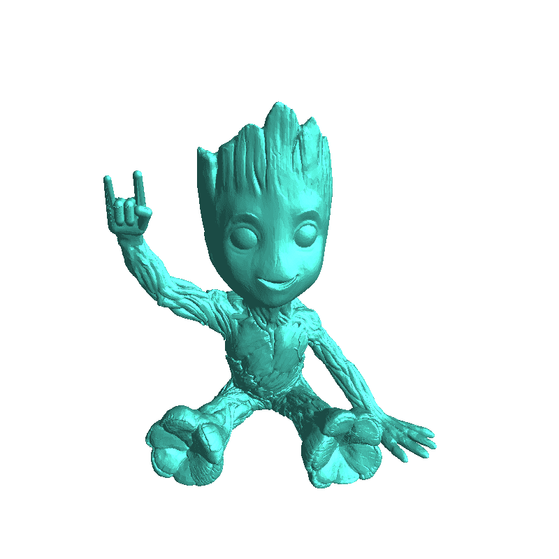 Groot Keychain