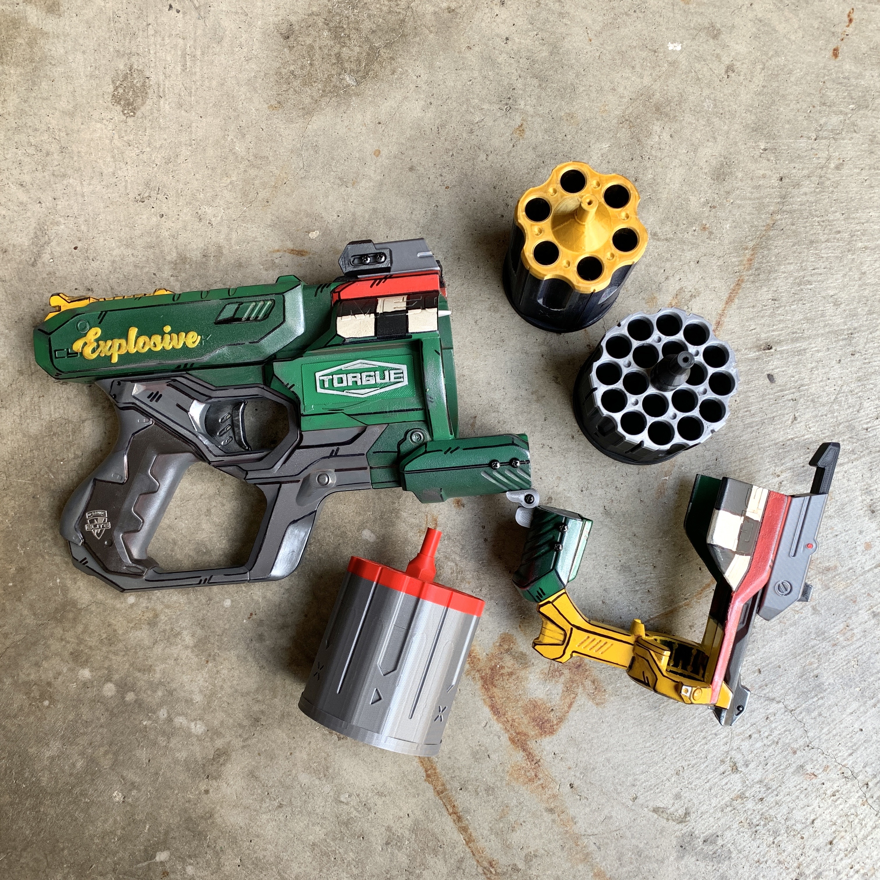 Break Action Cyclone Shock