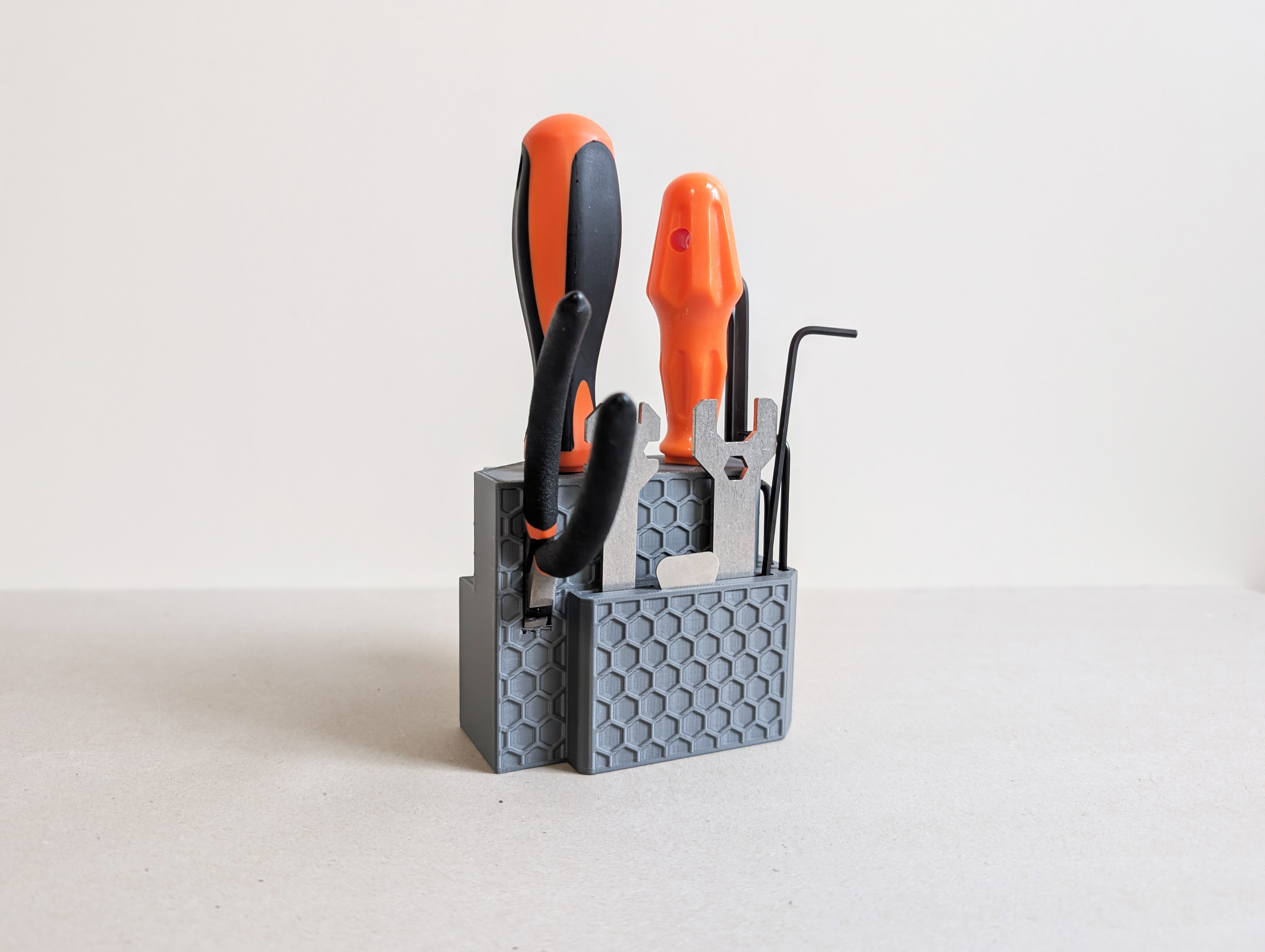 Toolholder PRUSA XL - Honeycomb & Hanger | REMIX