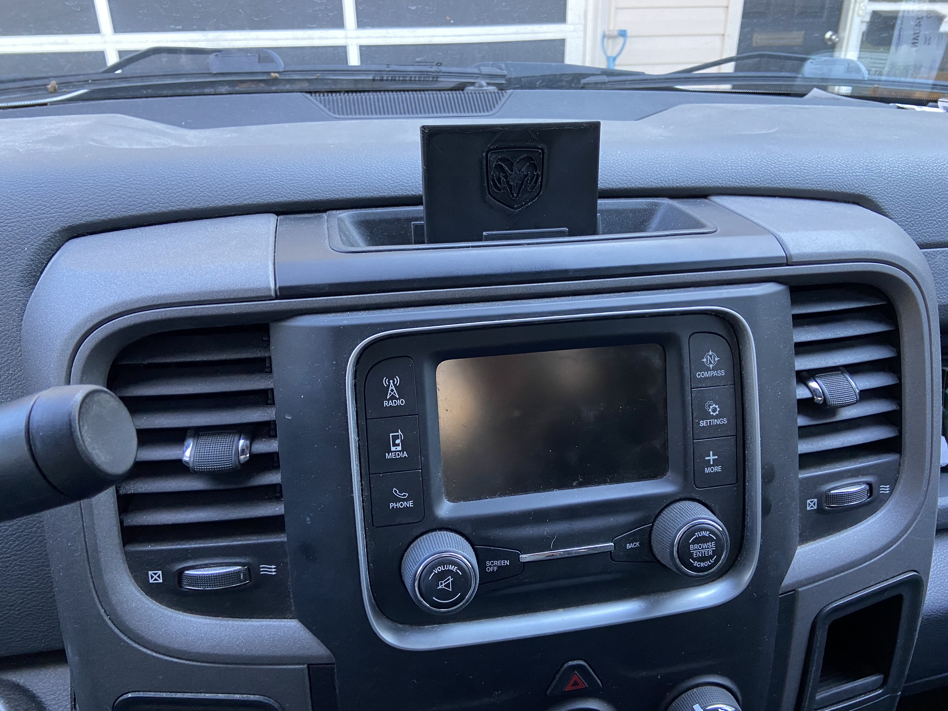 Ram 1500 Dashboard Phone Stand