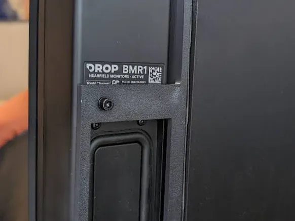 Drop BMR1 speaker monitor bezel/edge mount