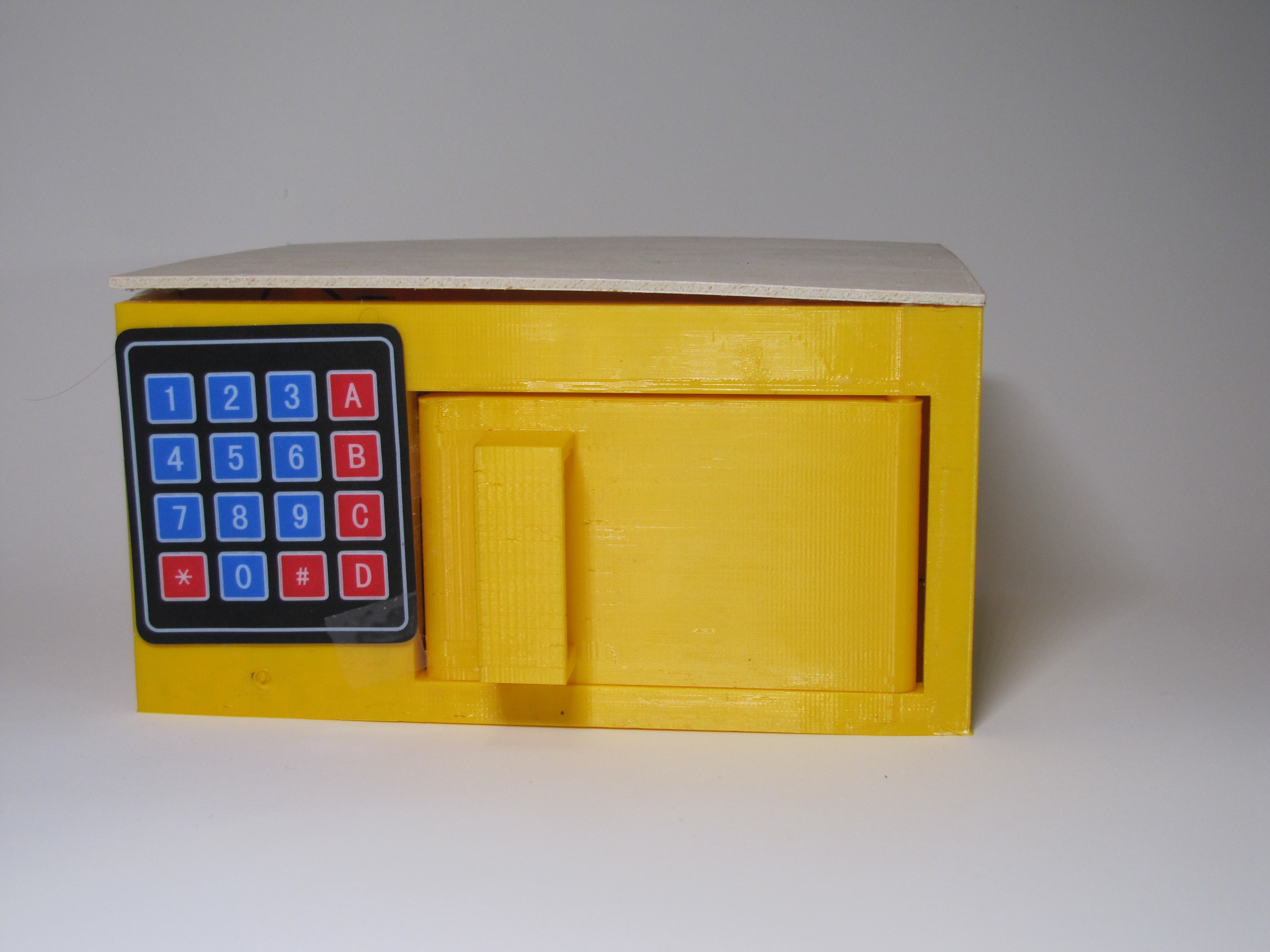 Arduino Keypad Servo Motor Safe