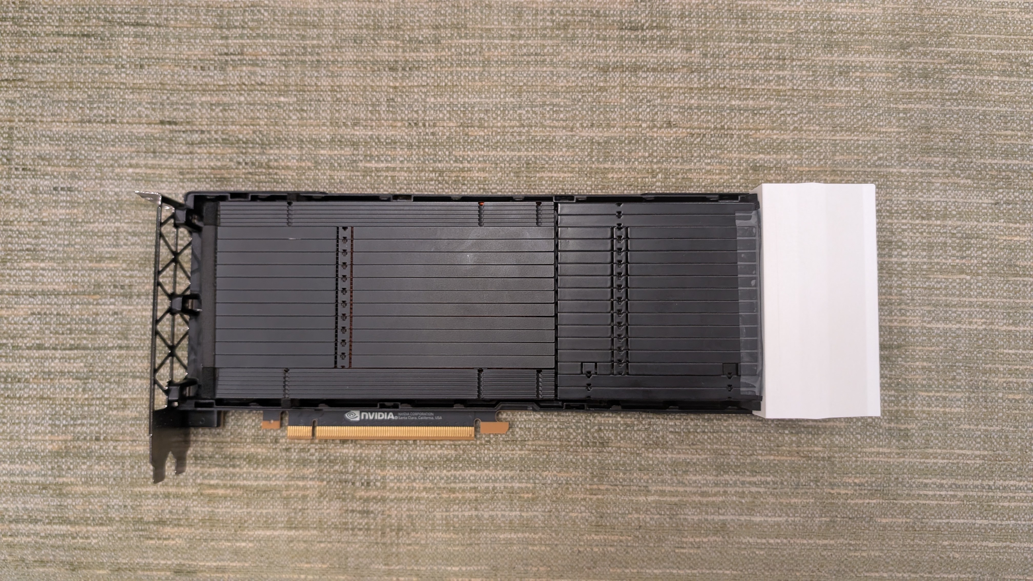 Nvidia CMP100-210 fan shroud for 40mm fans 3D model