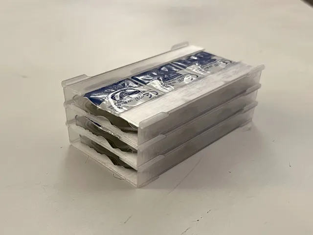 Stackable Contact Lens Travel Box