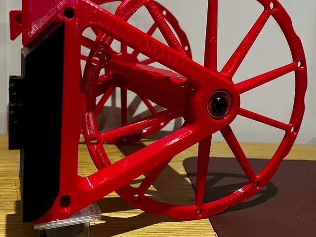 French cleat for Gridfinity Carousel