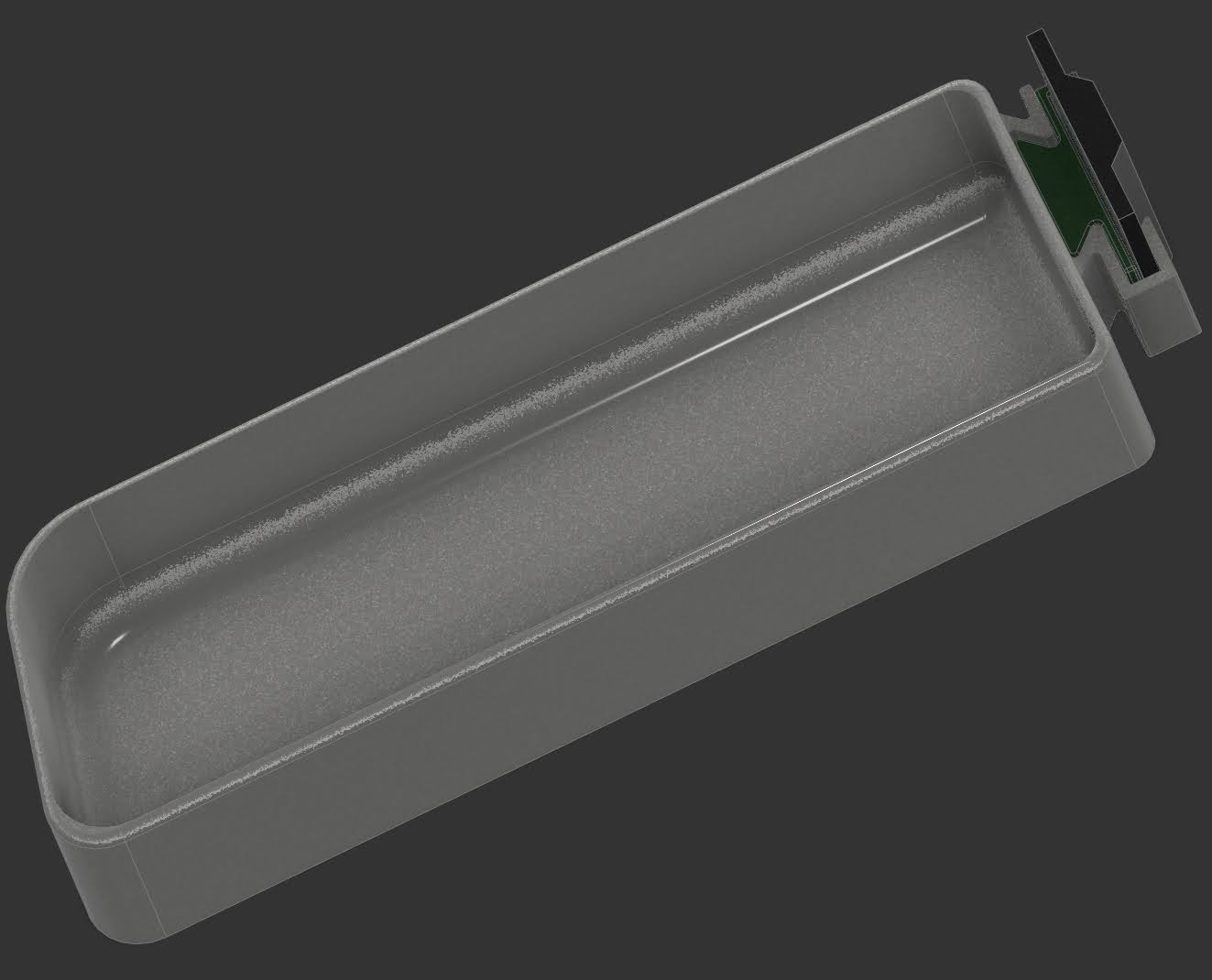 Ender 3 V3 SE Left side Tray Bin no clip on