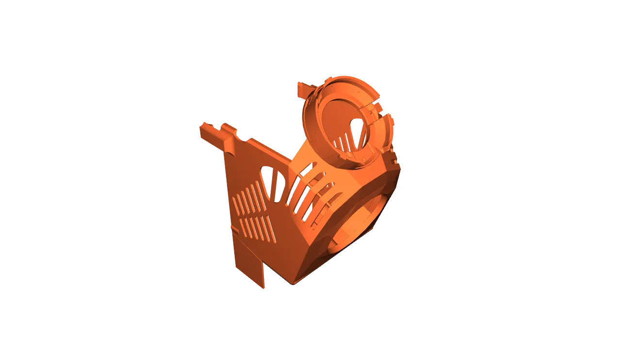 Another SV08 Toolhead Cover with knomi by Hexadeciball | Download
