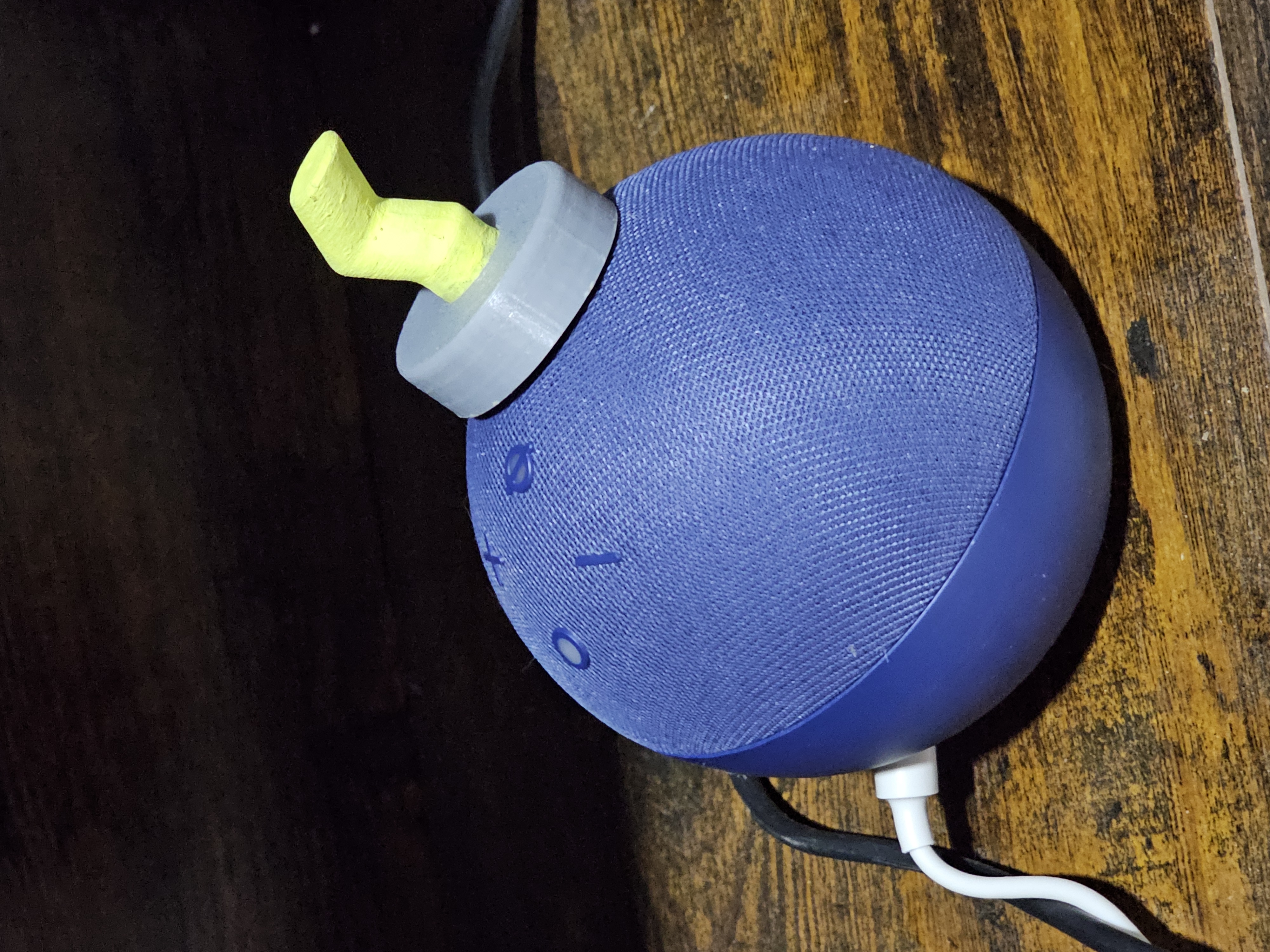 Alexa echo dot as a the legend of zelda Bomb