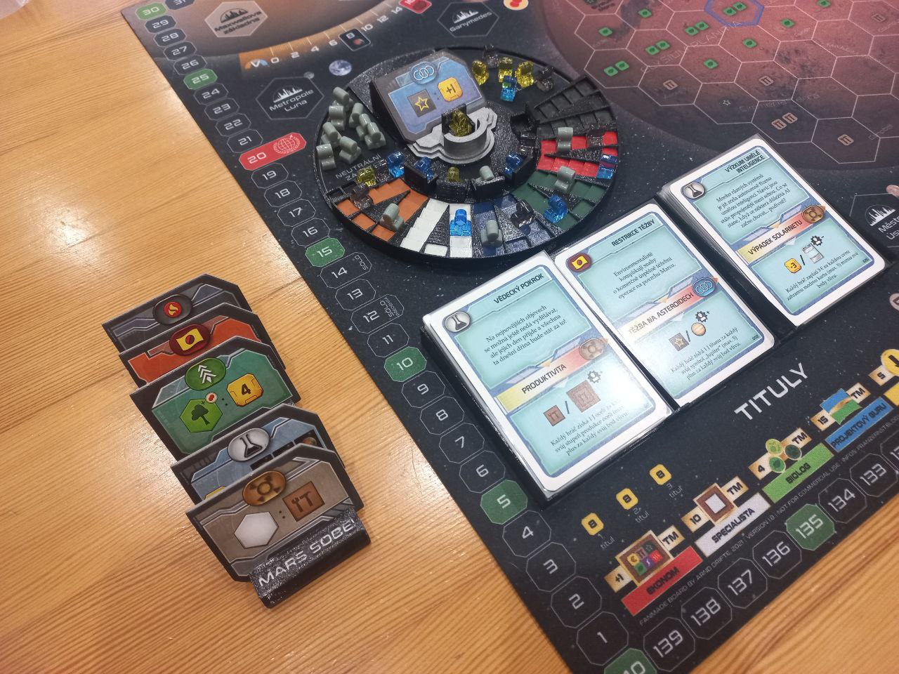 Terraforming Mars Turmoil Overlay for Fan Made Boards by slamajak