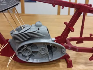 Project JAWA-ČZ KÝVAČKA 250/353.02 - PART No.2 - ENGINE