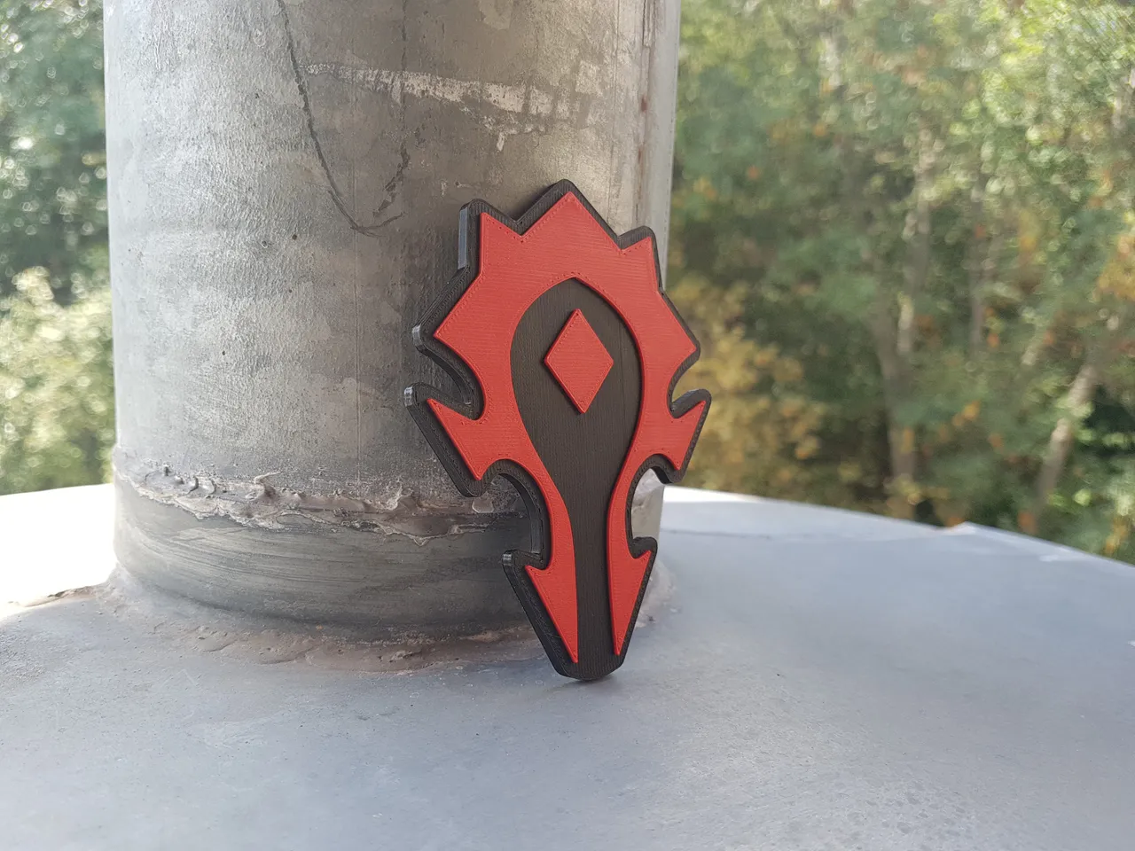 World of Warcraft Horde Logo Magnet by Synth3D, Download free STL model