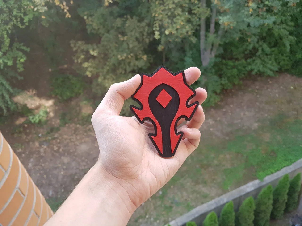 World of Warcraft Horde Logo Magnet by Synth3D, Download free STL model