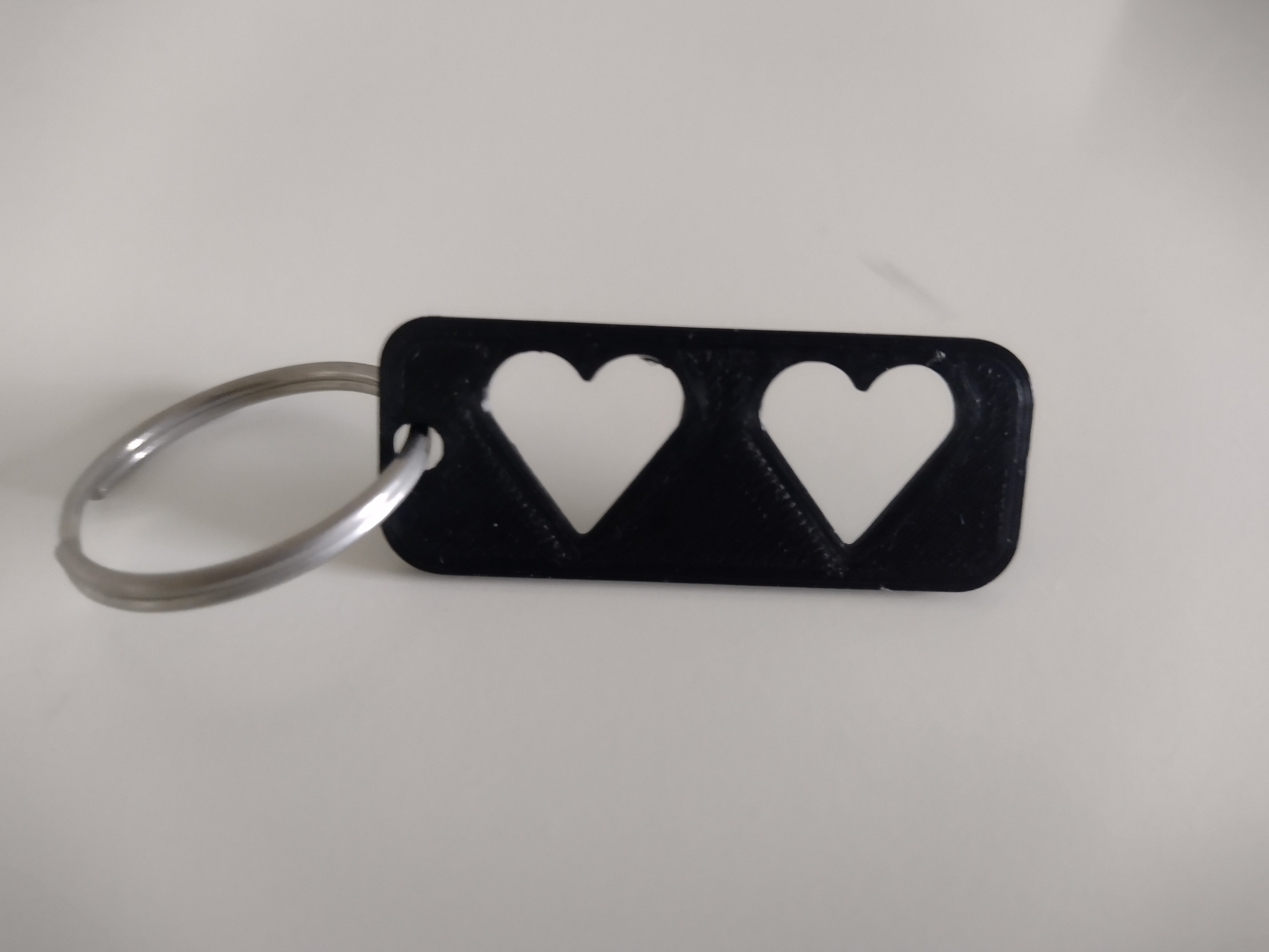 Valentines Hearts Keyring V1