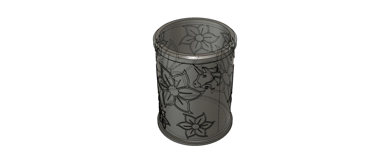 flower beercan holder/ saver