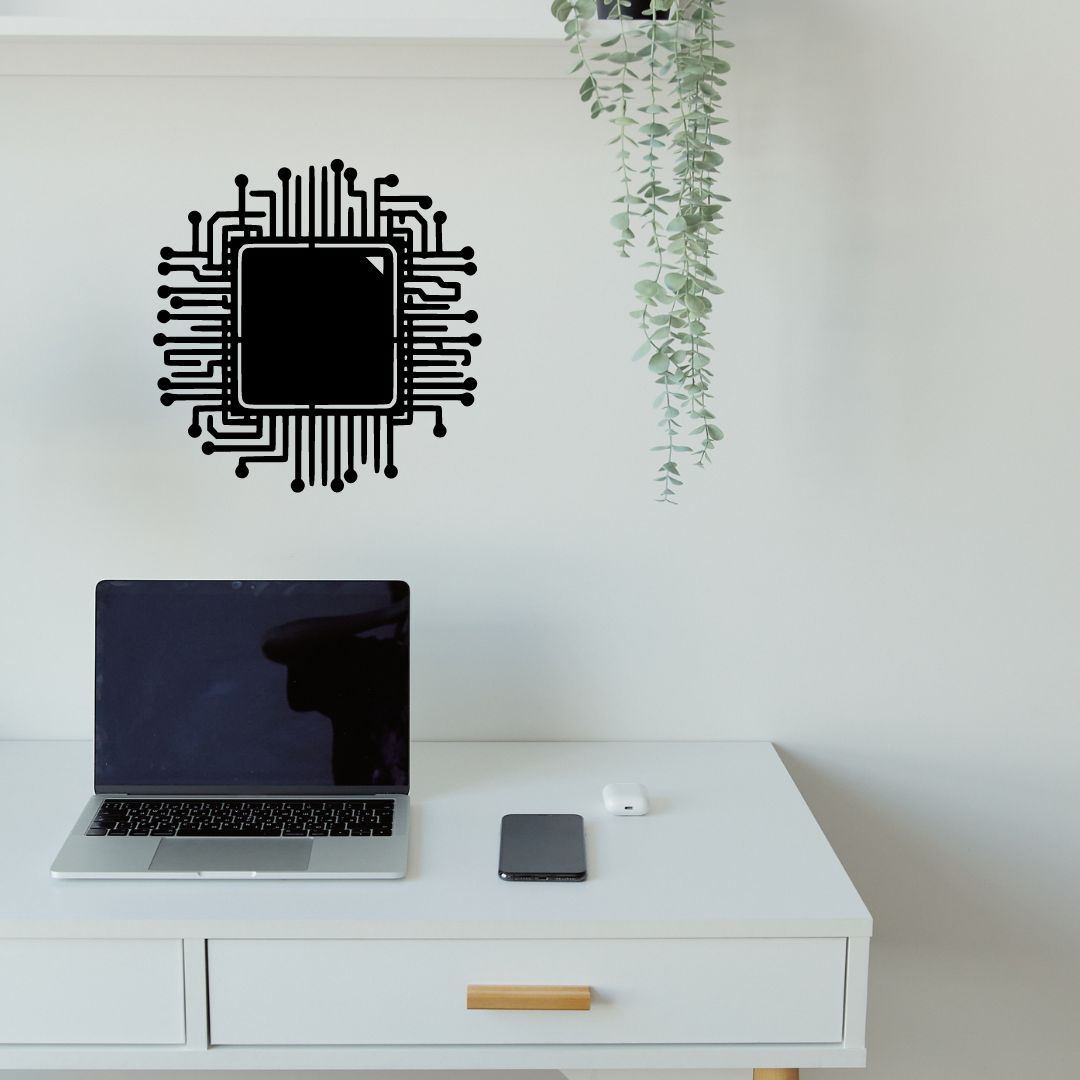 Miniatura 3 do modelo 3D Processor wall decoration