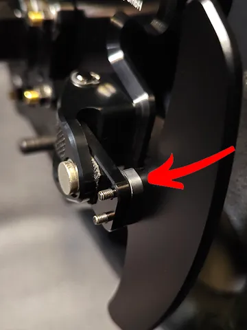 Ascher Racing Shift paddle distance adjustment spacer