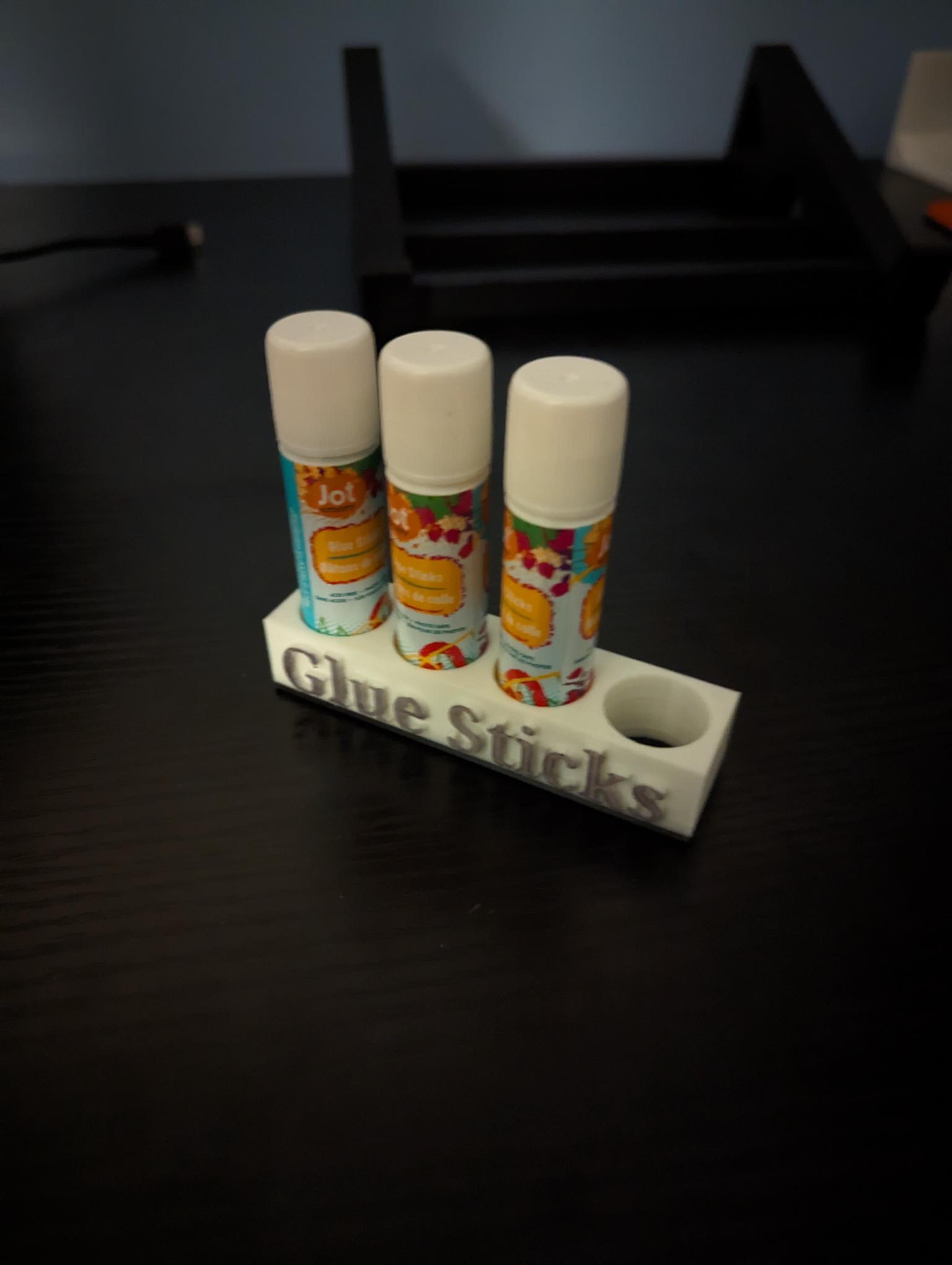 Glue Stick Holder by Miketru Download free STL model