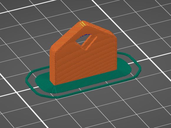 Miniatura 2 do modelo 3D Key cover KW1