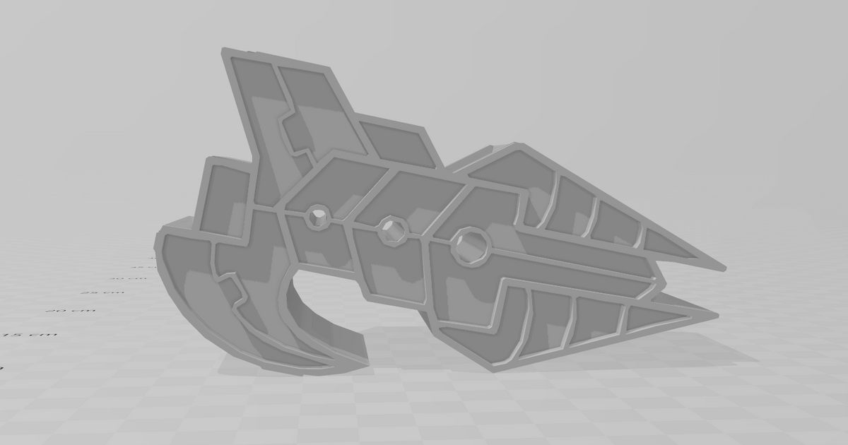 Geometry dash ship by 3d maxi | Download free STL model | Printables.com