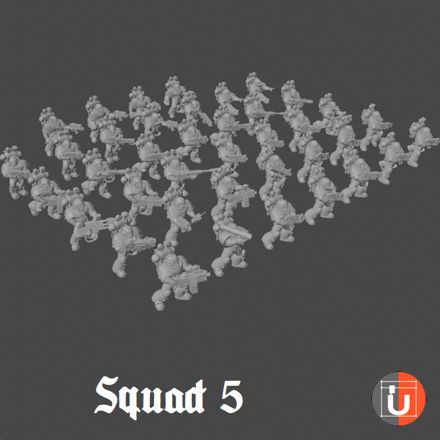 Space Soldiers - Squad 5