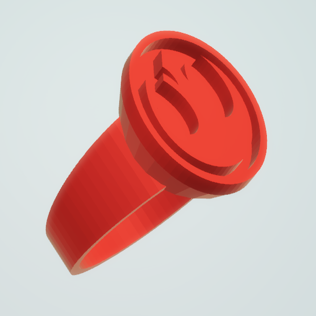 Rebel Alliance Ring (from Star Wars) by Giuseppe Abbatangelo | Download ...