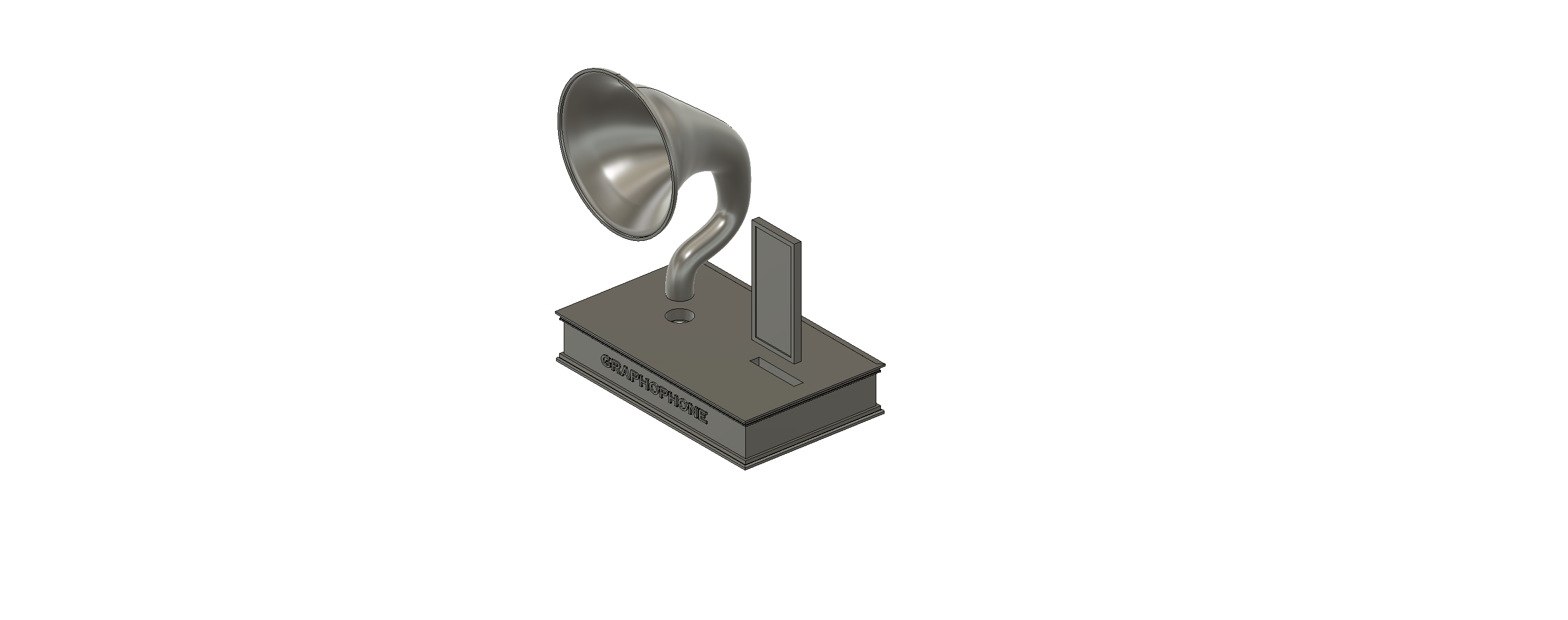 Miniatura 5 do modelo 3D Phone speaker amplification