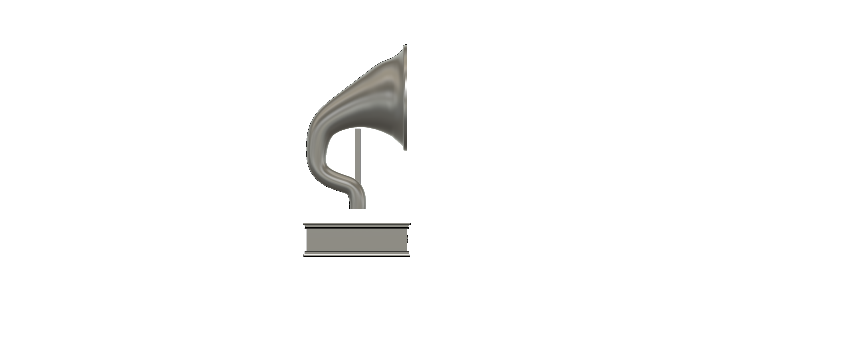 Miniatura 4 do modelo 3D Phone speaker amplification