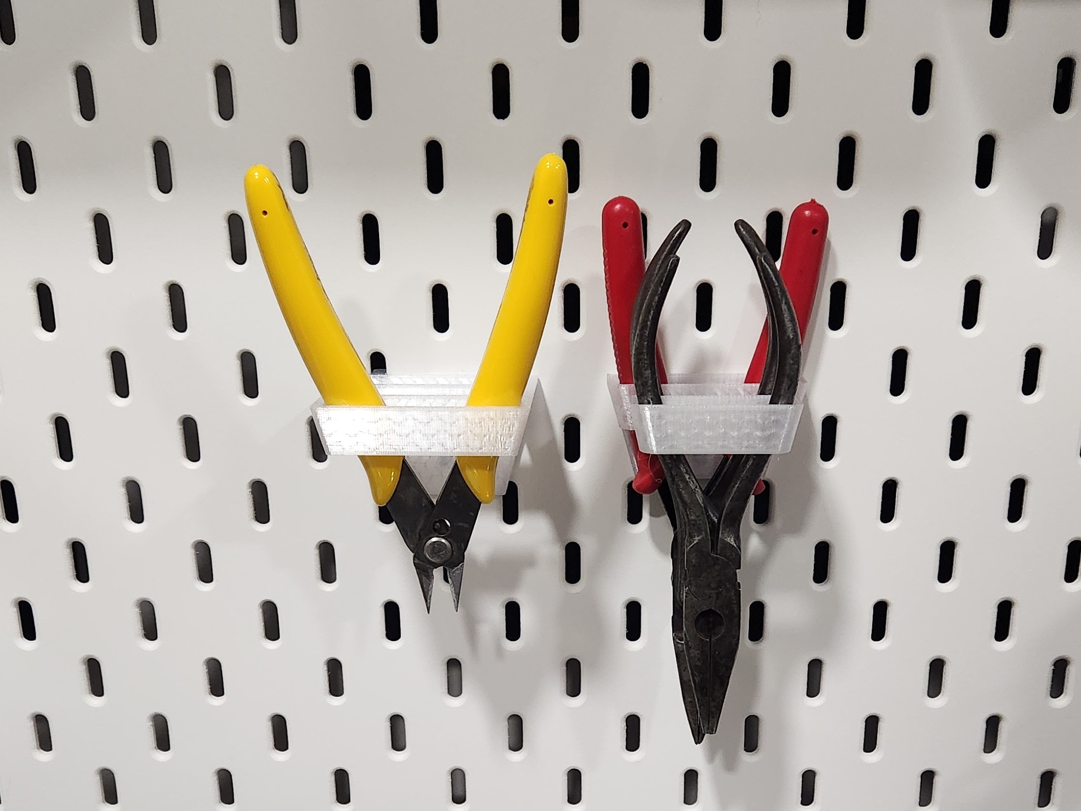 Pliers Tool Holder for IKEA SKADIS Pegboard by MrRogers Download free