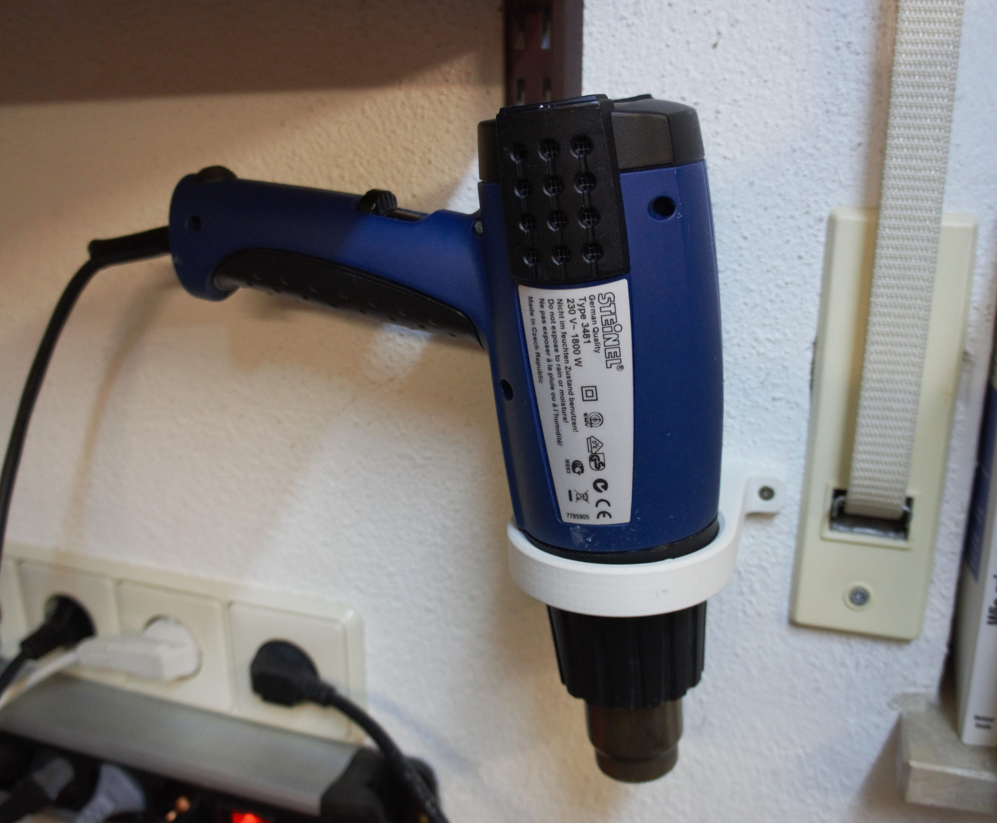Heat Gun Wall Mount