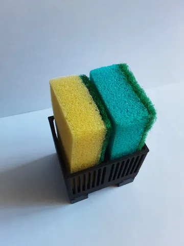 2X Dish sponge holder for 79X45X26 mm sponges