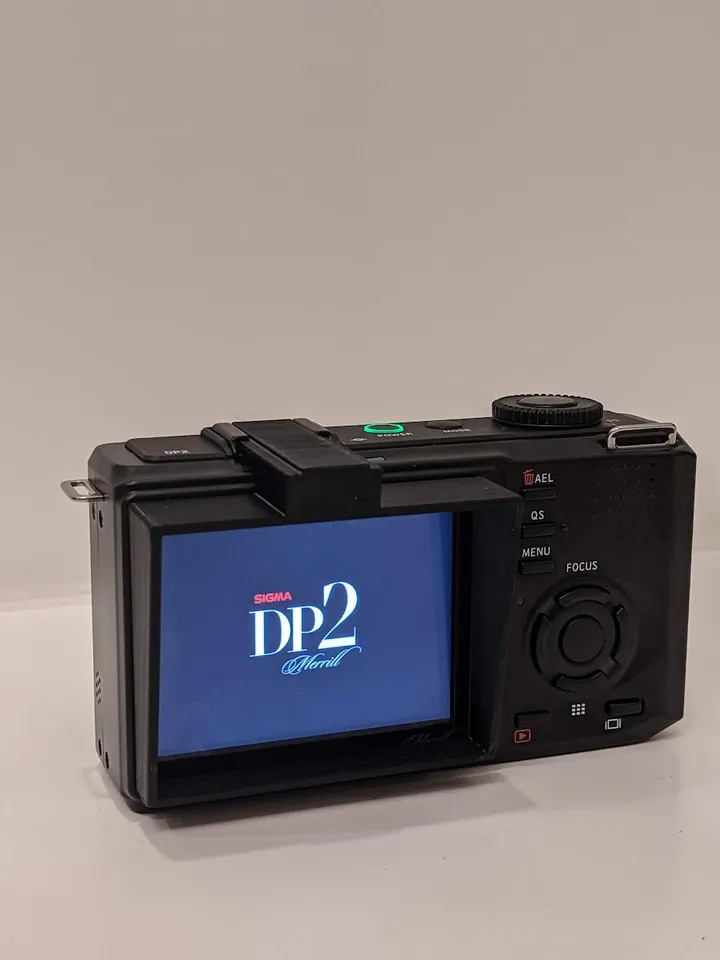 Sigma DP Merrill LCD Hood by shokwaav | Download free STL model 