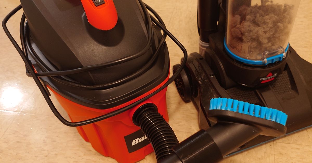 Bauer to Bissel Vacuum Adapter by RNvK Download free STL model