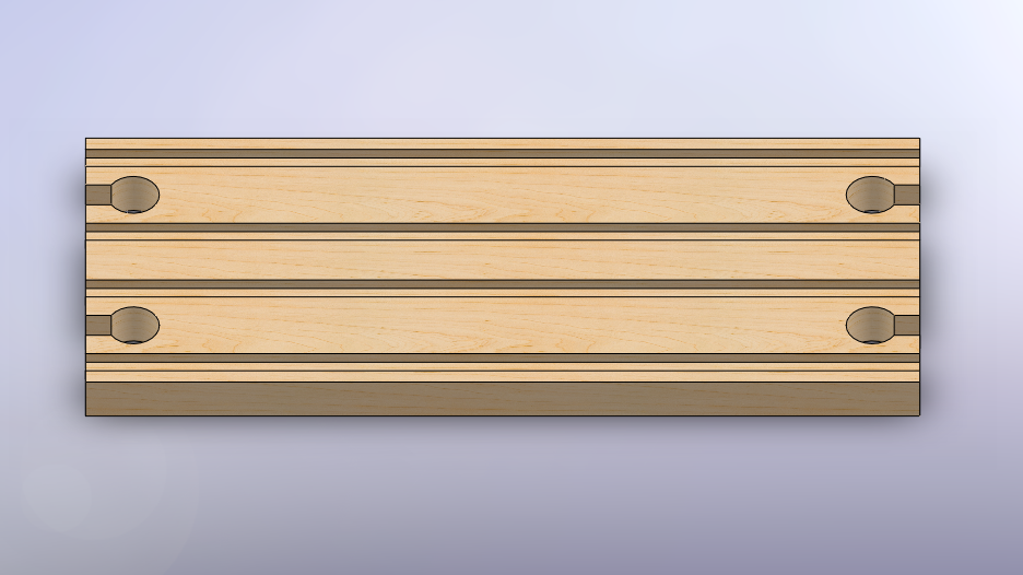 Brio Wooden Train Double Straight Track Adapters